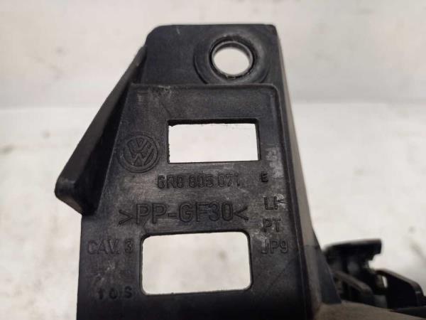 SUPPORT PHARE GAUCHE / GLICIERE PARE CHOC VW POLO 6R 2009-2017 - Vue 2